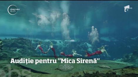 Audiție pentru ”Mica Sirenă”
