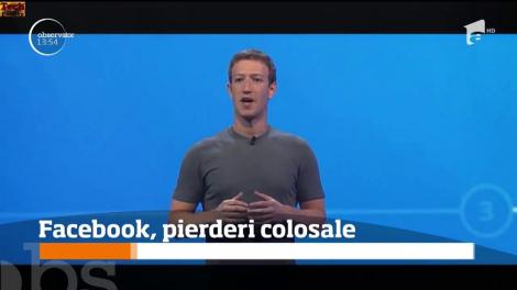Mark Zuckerberg, fondatorul Facebook, a pierdut peste trei miliarde de dolari cu o singură postare!
