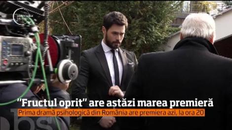 "Fructul oprit", prima dramă psihologică din România. "Poți iubi doi oameni odată?" este întrebarea care își caută răspunsul, din această seară, la Antena 1