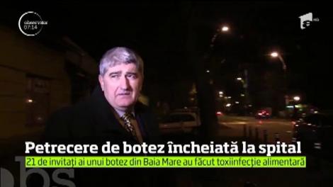 O petrecere de botez s-a terminat la Urgenţe, în Baia Mare