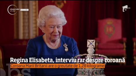 Regina Elisabeta, interviu rar despre coroană