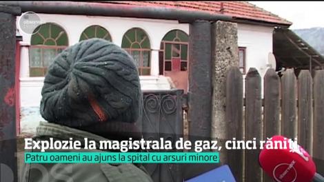 Explozie la o magistrală de gaz din Gorj