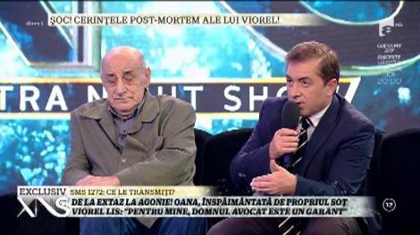 Cerințele post-mortem ale lui Viorel Lis. Testamentul fostului edil al Capitalei, prezentat în direct. Oana este speriată de cerințele soțului: "Nu îi dau voie să se mărite"
