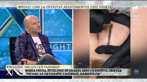 Maria Păuna, prințesa sprâncenelor, lecții pentru domnișoarele care îi trec pragul: "Încerc să detoxific creierul oamenilor"