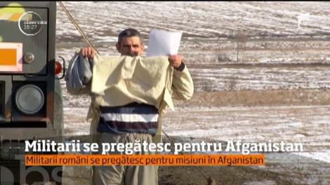 Militarii Batalionului 30 Vânători de Munte se pregătesc pentru misiunea din Afganistan