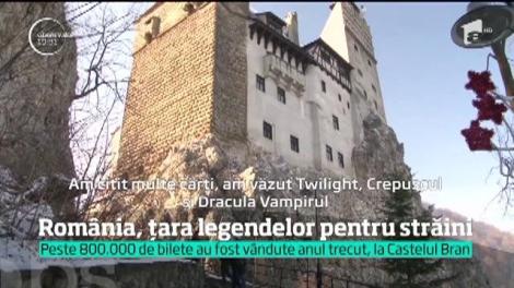 Roomânia, țara legendelor pentru străini. Peste un milion şi jumătate de turişti au vizitat anul trecut Branul