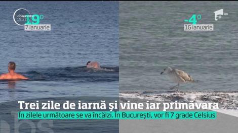 După trei zile de iarnă, vine iar primăvara. Anunțul meteorologilor ne-a luat prin surprindere