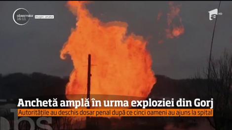 Anchetă amplă în urma exploziei din Gorj