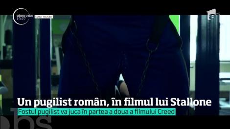 Pugilistul român Florian Munteanu, în filmul lui Sylvester Stallone, ”Creed 2”