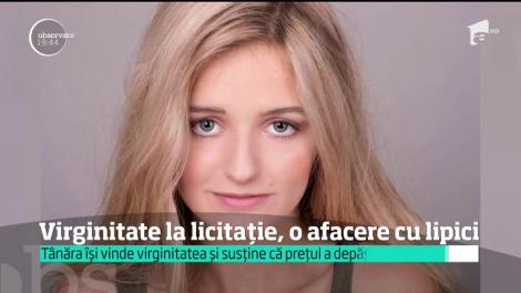 Tânără din Italia care îşi vinde virginitatea pe internet. De la cât porneşte licitaţia