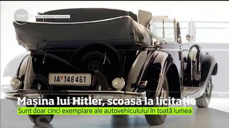 Maşina lui Adolf Hitler va fi scoasă la licitaţie în statul american Arizona