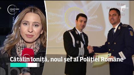 Cine este noul șef al Poliției Române, Cătălin Ioniță