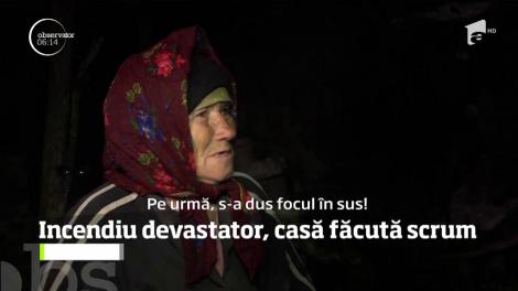 O bunică de 72 din Mehedinţi a rămas pe drumuri, în toiul iernii!