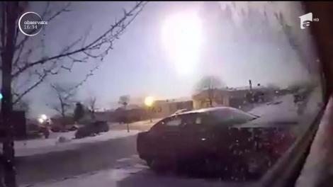 Un meteorit a căzut pe Pământ și a provocat un cutremur. Momentul a fost surprins de camerele de luat vederi!  În ce oraș s-a întâmplat (VIDEO)