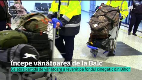 Bogaţii lumii au sosit la Balc. Participă şi în acest an la vânătoarea organizată de omul de afaceri Ion Ţiriac