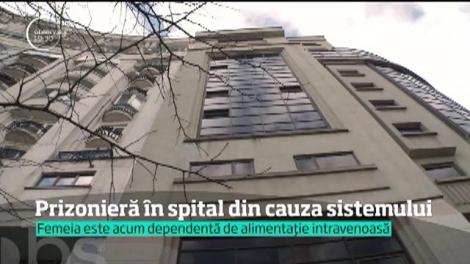 Prizonieră într-un spital din Franța din cauza sistemului medical din România!