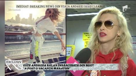 Andreea Bălan, însărcinată din nou? Artista a fost în vacanță alături de soțul ei: "A fost un maraton"