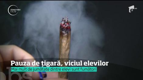 Scandalos! Tu știi ce face copilul tău la școală? Nouă din zece elevi români au fumat și au băut alcool cel puțin o dată în viață