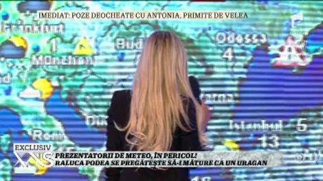Prezentatorii de meteo, în pericol! Raluca Podea se pregătește să-i măture ca un uragan