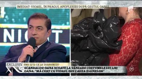 Oana Lis vrea să facă rost de bani! Vedeta scoate la vânzare costumele soțului ei: "Medicamentele lui Viorel costă 1000 de lei pe lună"