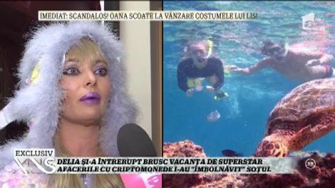 Delia, din nou acasă. Artista a fost nevoită să-și întrerupă brusc vacanța. Soțul ei, Răzvan, s-a întors de urgență în țară. BITCOIN-ul, moneda care a înnebunit planeta, l-a prins și pe el