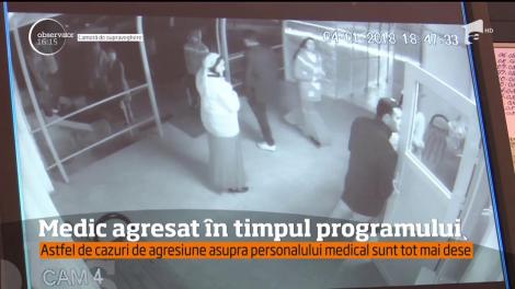 Medic agresat în timpul programului