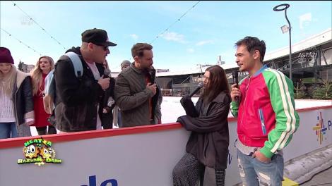 "Eşti bolnav, te-a prins vreo răceală?" What's Up în varianta slabă şi o Ioana Ignat cu "buza spartă" au făcut show la "Neatza" cu "Aşa-mi vine"