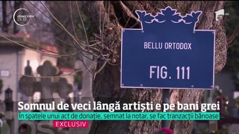 Cimitirul Bellu, cea mai tare afacere! Morţii sunt dezgropați pentru a vinde locuri de veci lângă Ion Dolănescu: "Este cel mai de fiţe cimitir!"