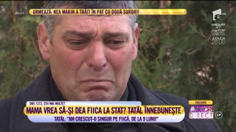 Fiica, marfă de șantaj, în mâna mamei?! Amenință ca va da la stat fiica pe care tatăl a crescut-o, după ce ea a abandonat-o!