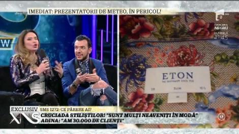 Cruciada stiliștilor! Adina Buzatu: "Am 30 de mii de clienți"