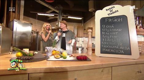 Desertul lui Vladuţ de vineri: pandișpanul "Passion"! De ce să nu fii chiar tu cea mai iscusită gospodină a weekendului?