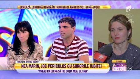 Nea Marin, joc periculos cu surorile iubite! Cerere în căsătorie în platoul Acces Direct