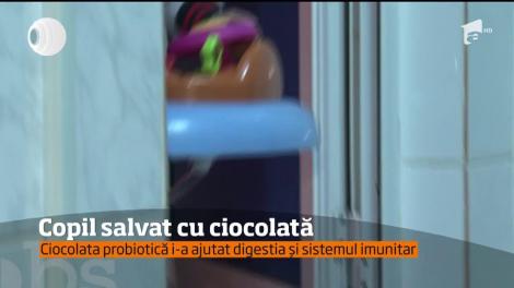 Copilul care la 4 ani cântărea doar cât un bebeluş de 9 luni şi-a dublat greutatea, după tratamentul cu ciocolată