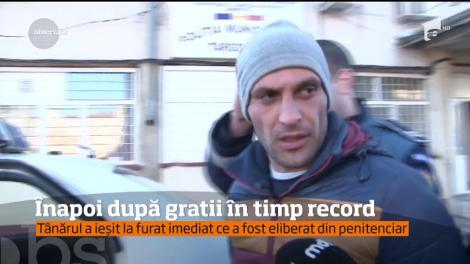 Un tânăr din Dâmboviţa, de la puşcărie înapoi în arest, în doar 10 ore