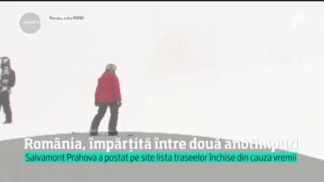 Aerul polar aduce trei zile de iarnă albă