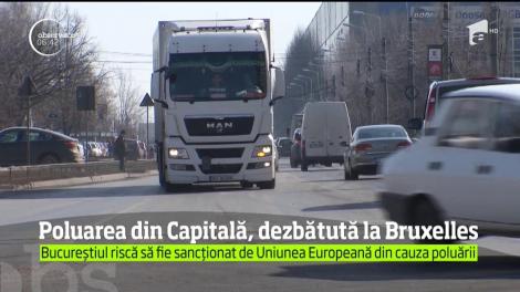 Capitala riscă să fie sancţionată de UE din cauza poluării