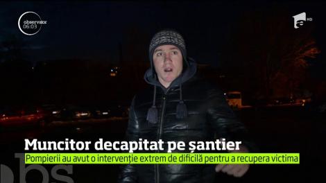 Un bărbat de 48 de ani a fost pur şi simplu decapitat de o piesă metalică pe Şantierul Naval Tulcea