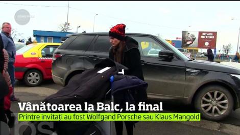 Vânătoarea de pe domeniul de la Balc a luat sfârşit