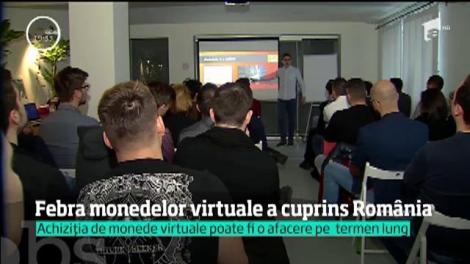 Febra monedelor virtuale a cuprins şi România
