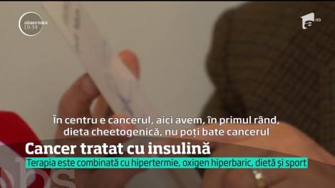 O nouă metodă medicala revoluţionară: Cancer tratat cu insulină