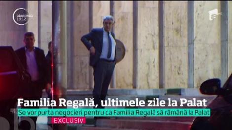 Familia Regală, ultimele zile la Palatul Elisabeta din Capitală