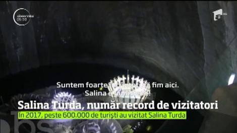 Număr record de vizitatori la Salina Turda