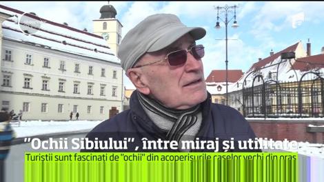 "Ochii Sibiului", între miraj şi utilitate. Turiștii se declară impresionați