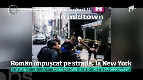 Un turist român a fost împuşcat în inima oraşului New York, într-un schimb de focuri între doi rivali