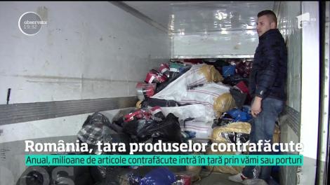 Rom&acirc;nia a ajuns o uriaşă piaţă de desfacere pentru produsele contrafăcute