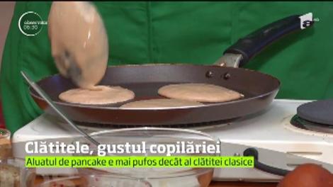 Clătita rămâne şi în zilele noastre un deliciu şi, în acelaşi timp, gustul care ne aminteşte de copilărie