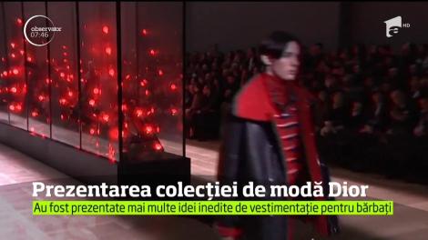 A avut loc prezentarea colecţiei masculine a casei Dior