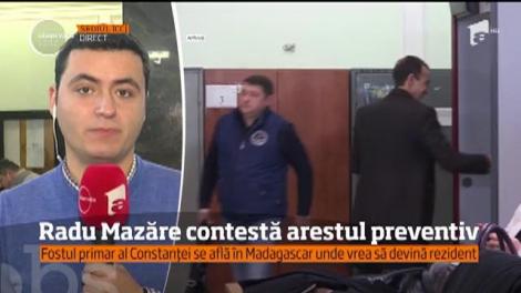 Radu Mazăre contestă mandatul de arestare în lipsă