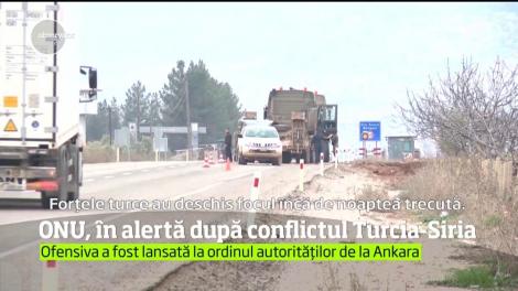 Conflict la graniţa dintre Turcia şi regiunea Afrin, din nordul Siriei
