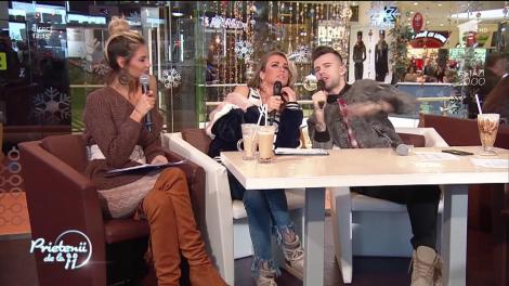 Discuţie care lasă loc interpretărilor. Diana Munteanu: ”Marea mă vindecă de orice!”. Ristei: ”Te duci să vezi cum se izbesc pupăturile de tine?”